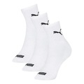 Kit Meia Puma Esportiva Cano Médio BRANCO