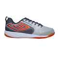 Chuteira Futsal Umbro Pro 5 Bump Adulto CINZA/LARANJA