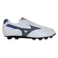 Chuteira de Campo Adulta Mizuno Morelia Classic MD BRANCO/CINZA