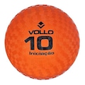 Bola Iniciação Vollo 10 Matrizada Borracha Infantil LARANJA