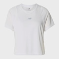 Camiseta New Balance Infinity Propel Feminina BRANCO