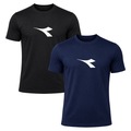 Kit 2 Camisetas Diadora Big Logo Masculino PRETO