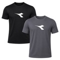 Kit 2 Camisetas Diadora Big Logo Masculino CINZA