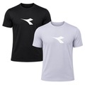 Kit 2 Camisetas Diadora Big Logo Masculino PRETO