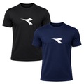 Kit 2 Camisetas Diadora Big Logo Masculino PRETO