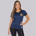 Camisa do Grêmio Baby Look Dry Feminina AZUL ESCURO