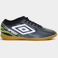 Chuteira Futsal Adulto Umbro Indoor Top Speed League PRETO