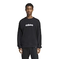 Blusão de Moletom adidas Linear Masculino PRETO