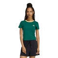 Camiseta adidas Colour Icon Baby Look Feminina VERDE