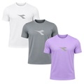 Kit 3 Camisetas Diadora Big Logo Masculino BRANCO