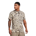 Camiseta Under Armour Abc Camo SS Masculina MARROM
