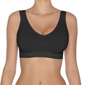 Top Hanes Alças Largas - Feminino PRETO