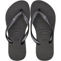 Chinelo de Dedo Havaianas Kids Slim Menina - Infantil PRETO