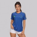 Camisa do Cruzeiro Reluz Feminina AZUL