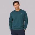 Blusão de Moletom New Balance Essentials Masculino VERDE