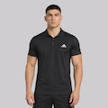 Camisa Polo adidas Tennis Fab Logo Masculina PRETO
