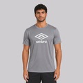 Camiseta Umbro Essential Diamond Masculina CINZA