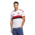 Camiseta do Flamengo II 26 adidas Masculino BRANCO/VERMELHO