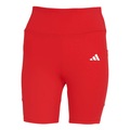 Shorts adidas Três Listras Feminino VERMELHO/BRANCO