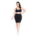 Bermuda Francesinha Trinys Suplex Power Plus Size Feminina PRETO