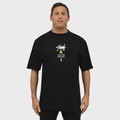 Camiseta Max Fit Hurley x Shibuya Signature Block Party - Masculina PRETO