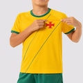 Camisa Infantil Braziline Vasco AMARELO