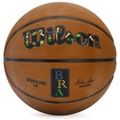 Bola De Basquete Unissex Wilson NBA Authentic Brasil Outdoor MARROM