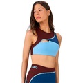 Top Alto Giro Abertura Assimetrica Feminino AZUL ESCURO