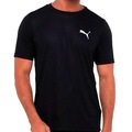 Camiseta Puma Essential Poly Masculina PRETO