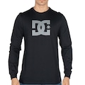 Camiseta Manga Longa Dc Shoes Dc Star Masculina PRETO