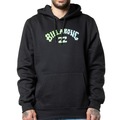 Blusão de Moletom Billabong Canguru Arch Gradient Masculino PRETO