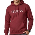 Blusão de Moletom RVCA Canguru Big RVCA Masculino VERMELHO