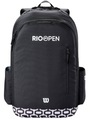 Mochila Raqueteira Rio Open 2026 Team Black Wilson PRETO