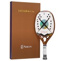 Raquete de Beach Tennis Heroes Arion - André Baran 2026 - Unissex BRANCO