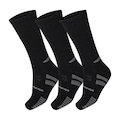 Meia Unissex New Balance - Pack com 03 Unidades PRETO
