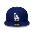 Boné Adulto New Era 59Fifty Los Angeles Dodgers Aba Reta AZUL
