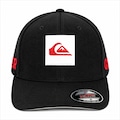 Boné Adulto Quiksilver Emb Square Aba Curva PRETO