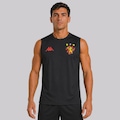 Camiseta Regata Kappa Sport Recife Supporter Essence 2026 Masculina PRETO