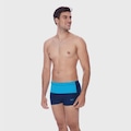 Sunga Speedo Boxer Color Block Adulto AZUL