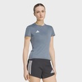 Camiseta adidas Adizero Essentials - Feminina CINZA ESCURO