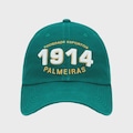 Boné Adulto Supercap do Palmeiras 1914 Aba Curva VERDE
