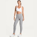 Calça Legging Feminina Lupo Sem Costura Canelada CINZA