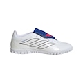 Chuteiras Society Adulto com Língua Dobrável adidas Predator Club BRANCO