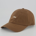 Boné Adulto Fila DNA Letter Sport Life Aba Curva MARROM