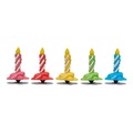 Jibbitz™ Crocs Velas Coloridas Com Led Pack Com 5 Peças Único - Unissex BRANCO