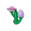 Jibbitz™ Crocs Lego Flor Broto Roxa Único - Unissex BRANCO