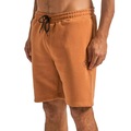Bermuda de Moletom Hurley Circle Icon Masculina MARROM