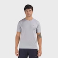 Camiseta de Corrida Mizuno Nirvana Masculina CINZA
