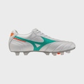 Chuteira de Campo Adulto Mizuno Morelia II Japan MD BRANCO