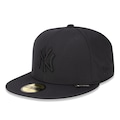 Boné Adulto New Era 59FIFTY New York Yankees MLB Aba Reta PRETO